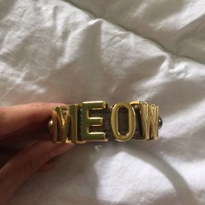 BCBG Meow Gold Bracelet